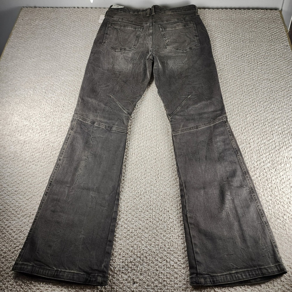 We The FreeJeans 31 (33x32)Mid Rise Flare Cotton Beta Brown Vector Moto NWT - Picture 14 of 15
